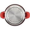 imageRachael Ray Get Cooking Stackable Nonstick Pots and Pans Cookware Set 8 Piece RedRed