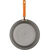 imageRachael Ray HardAnodized Nonstick Oval Pasta Pot  Stockpot with Lid and Pour Spout 8Quart Gray with Orange HandlesGray with Orange Handles