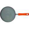 imageRachael Ray HardAnodized Nonstick Oval Pasta Pot  Stockpot with Lid and Pour Spout 8Quart Gray with Orange HandlesGray with Orange Handles