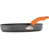 imageRachael Ray HardAnodized Nonstick Oval Pasta Pot  Stockpot with Lid and Pour Spout 8Quart Gray with Orange HandlesGray with Orange Handles