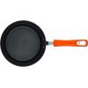 imageRachael Ray HardAnodized Nonstick Oval Pasta Pot  Stockpot with Lid and Pour Spout 8Quart Gray with Orange HandlesGray with Orange Handles