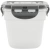 imageRachael Ray LeakProof Nestable Container Food Storage Bin Set 10Piece Clear with Gray LidsClear with Gray Lids