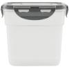 imageRachael Ray LeakProof Nestable Container Food Storage Bin Set 10Piece Clear with Gray LidsClear with Gray Lids
