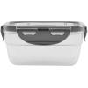 imageRachael Ray LeakProof Nestable Container Food Storage Bin Set 10Piece Clear with Gray LidsClear with Gray Lids