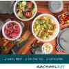 imageRachael Ray LeakProof Nestable Container Food Storage Bin Set 10Piece Clear with Gray LidsClear with Gray Lids
