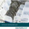imageRachael Ray LeakProof Nestable Container Food Storage Bin Set 10Piece Clear with Gray LidsClear with Gray Lids