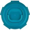 imageRachael Ray LeakProof Nestable Container Food Storage Bin Set 10Piece Clear with Gray LidsClear with Teal Lids