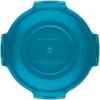 imageRachael Ray LeakProof Nestable Container Food Storage Bin Set 10Piece Clear with Gray LidsClear with Teal Lids