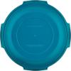 imageRachael Ray LeakProof Nestable Container Food Storage Bin Set 10Piece Clear with Gray LidsClear with Teal Lids