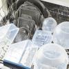 imageRachael Ray LeakProof Nestable Container Food Storage Bin Set 10Piece Clear with Gray LidsGray Lid