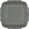 imageRachael Ray LeakProof Nestable Container Food Storage Bin Set 10Piece Clear with Gray LidsGray Lid