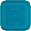 imageRachael Ray LeakProof Nestable Container Food Storage Bin Set 10Piece Clear with Gray LidsTeal Lid