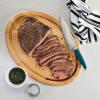 imageRachael Ray Pantryware Wooden Cutting Board  Wooden Serving Board Oval  14 Inch Brown