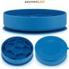 imageRachael Ray Slow Feeder Dog Bowl Silicone NonSlip Base Fun Patterns Easy to Clean Works with Wet Dry Fresh Food Reduces Eating Speed 12quotD