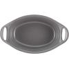 imageRachael Ray Solid Glaze Ceramics Au Gratin Bakeware  Baker Set Oval  2 Piece Light BlueGray