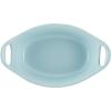 imageRachael Ray Solid Glaze Ceramics Au Gratin Bakeware  Baker Set Oval  2 Piece Light BlueLight Blue
