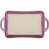 imageRachael Ray Solid Glaze Ceramics Bakeware  Lasagna Pan  Baker Rectangle  9 Inch x 12 Inch Marine BlueBurgundy