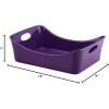 imageRachael Ray Solid Glaze Ceramics Bakeware  Lasagna Pan  Baker Rectangle  9 Inch x 12 Inch Marine BluePurple