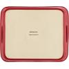 imageRachael Ray Solid Glaze Ceramics Bakeware  Lasagna Pan  Baker Rectangle  9 Inch x 12 Inch Marine BlueRed