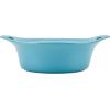 imageRachael Ray Solid Glaze Ceramics Casserole BakersBaking Dish with Shared Lid Set 3 Piece RedAgave Blue