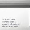 imageRachael Ray Tools and Gadgets Stainless Steel Pastry Scraper  Bench Scrape  Kitchen Tool for Baking and Cooking  Dishwasher Safe Sea Salt Gray 6x5x1inMarine Blue