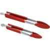 imageRachael Ray Lil Huggers Dishwasher Safe Lazy Locking Cooking Tongs  Salad Serving Tools  Multi Purpose  2 Piece Marine BlueRed