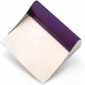 imageRachael Ray Tools and Gadgets Stainless Steel Pastry Scraper  Bench Scrape  Kitchen Tool for Baking and Cooking  Dishwasher Safe Sea Salt Gray 6x5x1inPurple