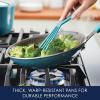 imageRachael Ray Cook  Create Nonstick Frying PanSkillet 10 Inch GrayAgave Blue