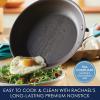 imageRachael Ray Cook  Create Nonstick Frying PanSkillet 10 Inch GrayAgave Blue