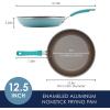 imageRachael Ray Cook  Create Nonstick Frying PanSkillet 10 Inch GrayAgave Blue