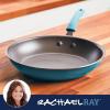 imageRachael Ray Cook  Create Nonstick Frying PanSkillet 10 Inch GrayAgave Blue