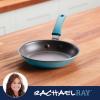 imageRachael Ray Cook  Create Nonstick Frying PanSkillet 10 Inch GrayAgave Blue