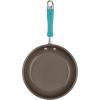 imageRachael Ray Cook  Create Nonstick Frying PanSkillet 10 Inch GrayAgave Blue