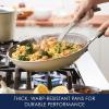 imageRachael Ray Cook  Create Nonstick Frying PanSkillet 10 Inch GrayAlmond