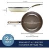 imageRachael Ray Cook  Create Nonstick Frying PanSkillet 10 Inch GrayAlmond