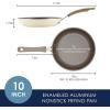 imageRachael Ray Cook  Create Nonstick Frying PanSkillet 10 Inch GrayAlmond