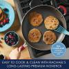 imageRachael Ray Cook  Create Nonstick Frying PanSkillet 10 Inch GrayRed