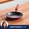 imageRachael Ray Cook  Create Nonstick Frying PanSkillet 10 Inch GrayRed