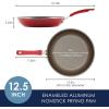 imageRachael Ray Cook  Create Nonstick Frying PanSkillet 10 Inch GrayRed