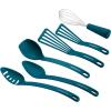 imageRachael Ray Gadgets Utensil Kitchen Cooking Tools Set 6 Piece Marine BlueMarine Blue