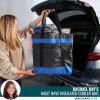 imageRachael Ray Jumbo Chillout Insulated Tote Bag Extra Large BlueBlack