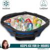 imageRachael Ray Jumbo Chillout Insulated Tote Bag Extra Large BlueBlack