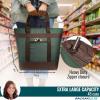 imageRachael Ray Jumbo Chillout Insulated Tote Bag Extra Large BlueForest Green
