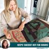 imageRachael Ray Jumbo Chillout Insulated Tote Bag Extra Large BlueForest Green