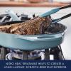 imageRachael Ray Nitro Cast Iron Skillet with Side Handles 14 Inch RedAgave Blue