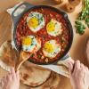 imageRachael Ray Nitro Cast Iron Skillet with Side Handles 14 Inch RedGray
