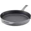 imageRachael Ray Nitro Cast Iron Skillet with Side Handles 14 Inch RedGray