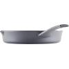 imageRachael Ray Nitro Cast Iron Skillet with Side Handles 14 Inch RedGray