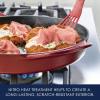 imageRachael Ray Nitro Cast Iron Skillet with Side Handles 14 Inch RedRed