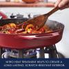 imageRachael Ray Nitro Cast Iron Skillet with Side Handles 14 Inch RedRed